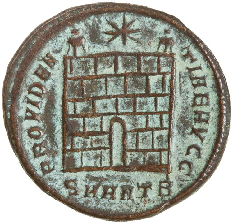 RIC VII Antioch 63, реверс, American Numismatic Society (ans)