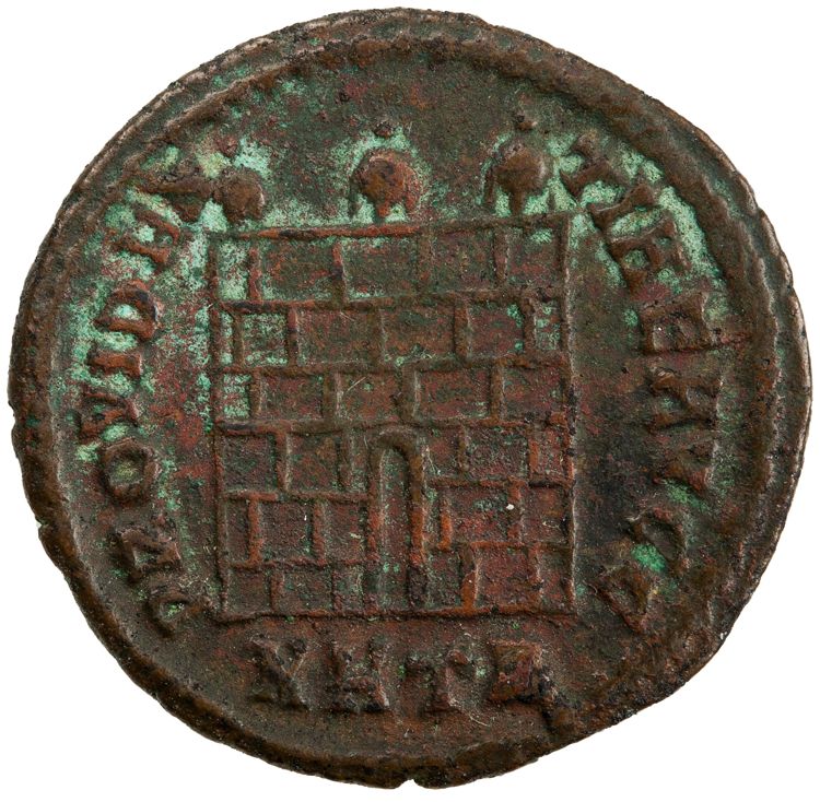 реверс RIC VII Heraclea 16