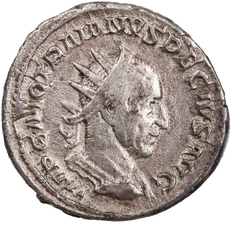 obverse RIC IV Trajan Decius 11B