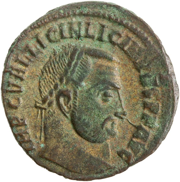 аверс RIC VII Alexandria 10