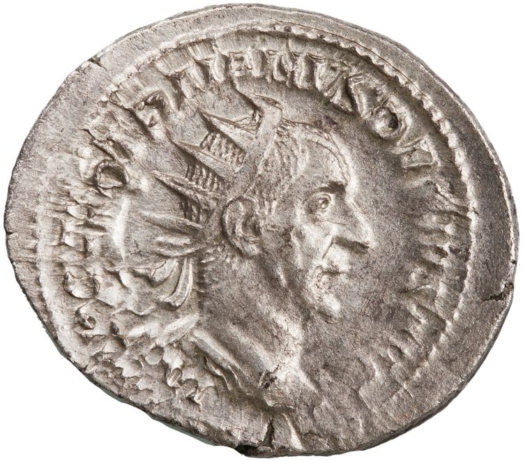 obverse RIC IV Trajan Decius 10B