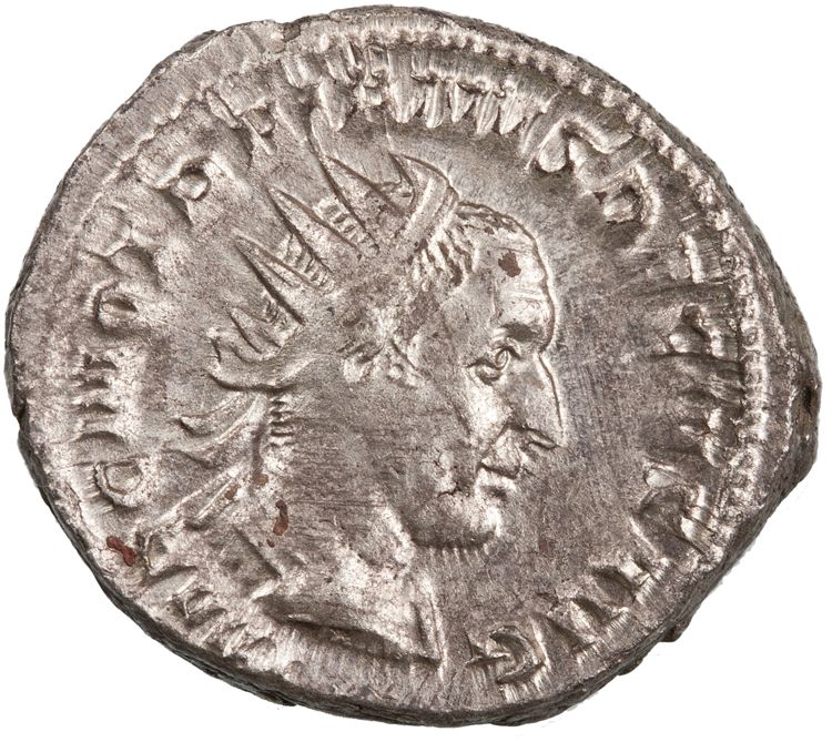 аверс RIC IV Trajan Decius 16C