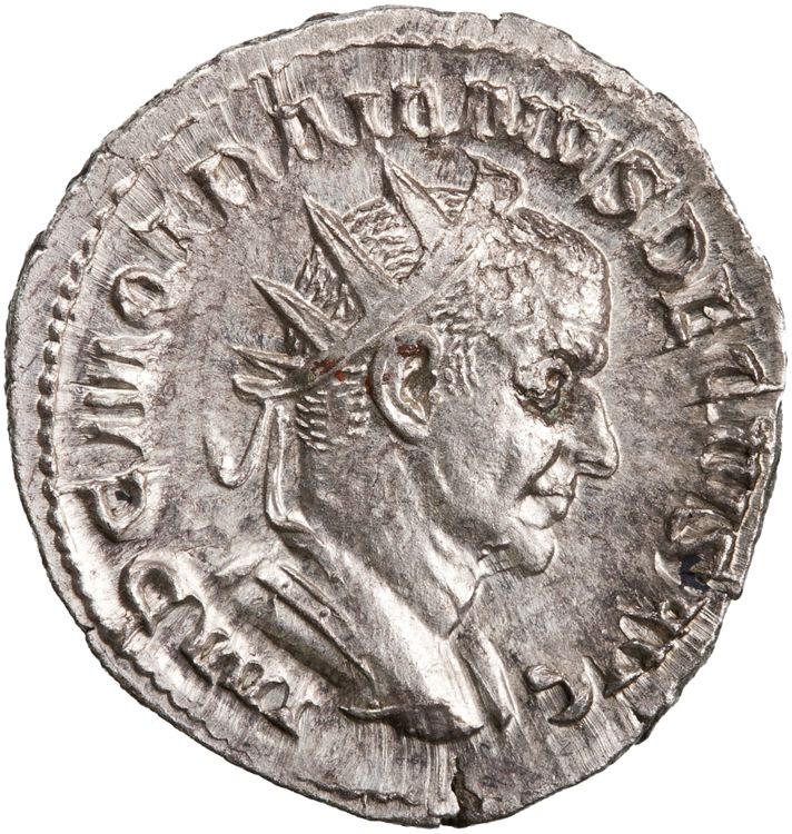 obverse RIC IV Trajan Decius 21B