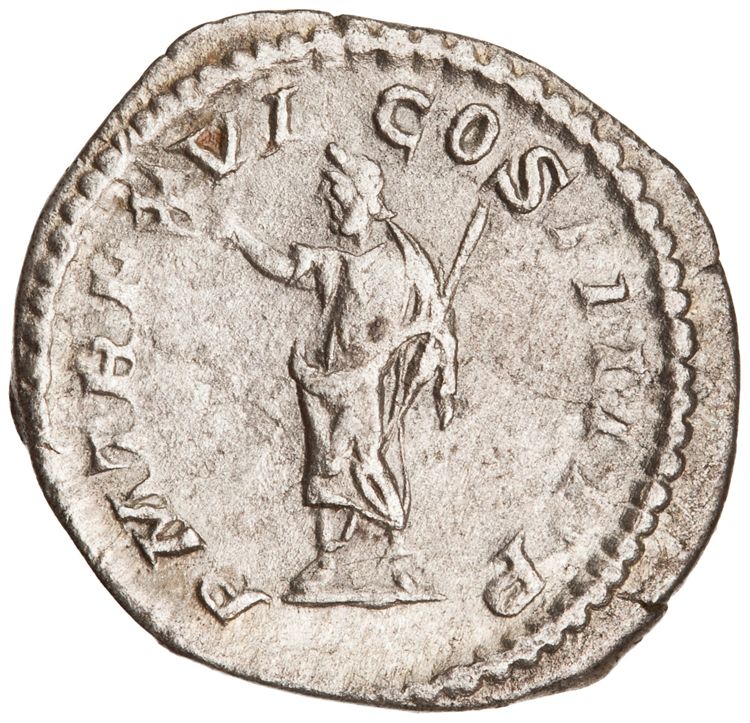 RIC IV Caracalla 208b, реверс, American Numismatic Society (ans)