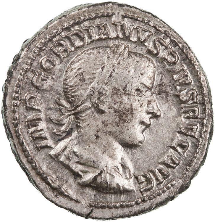 RIC IV Gordian III 81, obverse, American Numismatic Society (ans)
