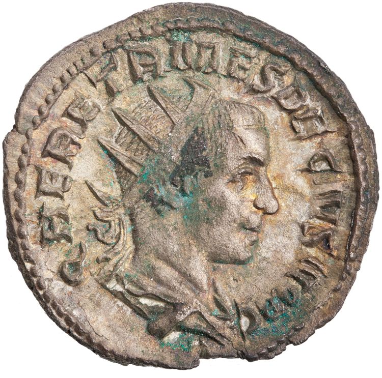 obverse RIC IV Trajan Decius 147C