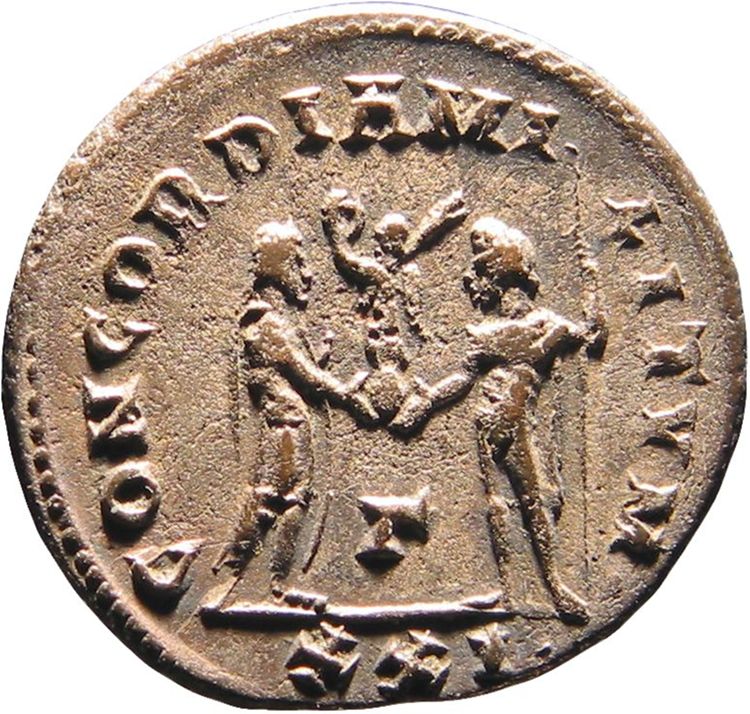 RIC V Diocletian 256, reverse, American Numismatic Society (ans)