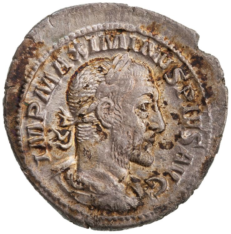 аверс RIC IV Maximinus Thrax 14 (denarius)