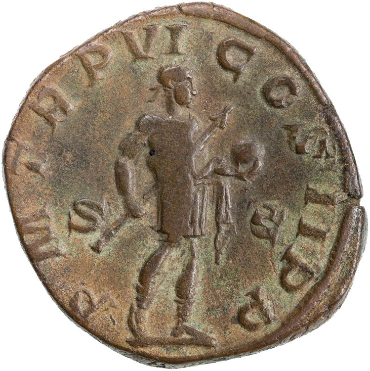 RIC IV Gordian III 308A, reverse, American Numismatic Society (ans)
