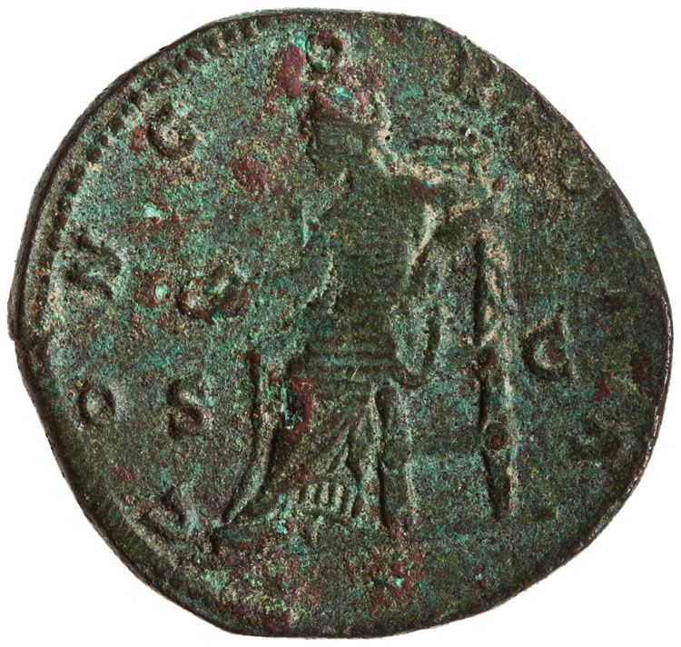 RIC III Marcus Aurelius 1626, реверс, American Numismatic Society (ans)