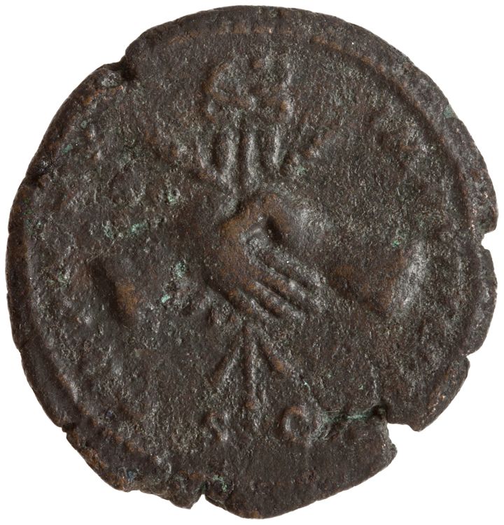 RIC III Marcus Aurelius 1177, реверс, American Numismatic Society (ans)