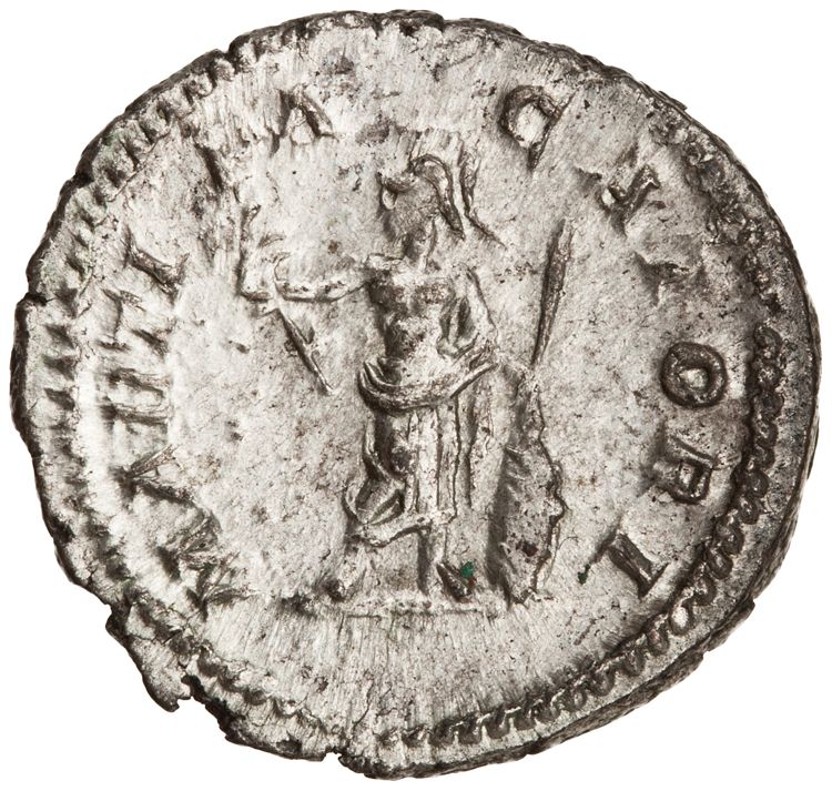 RIC IV Caracalla 222, реверс, American Numismatic Society (ans)