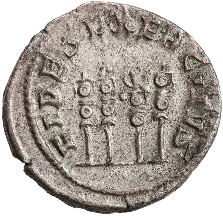RIC IV Philip I 62, реверс, American Numismatic Society (ans)