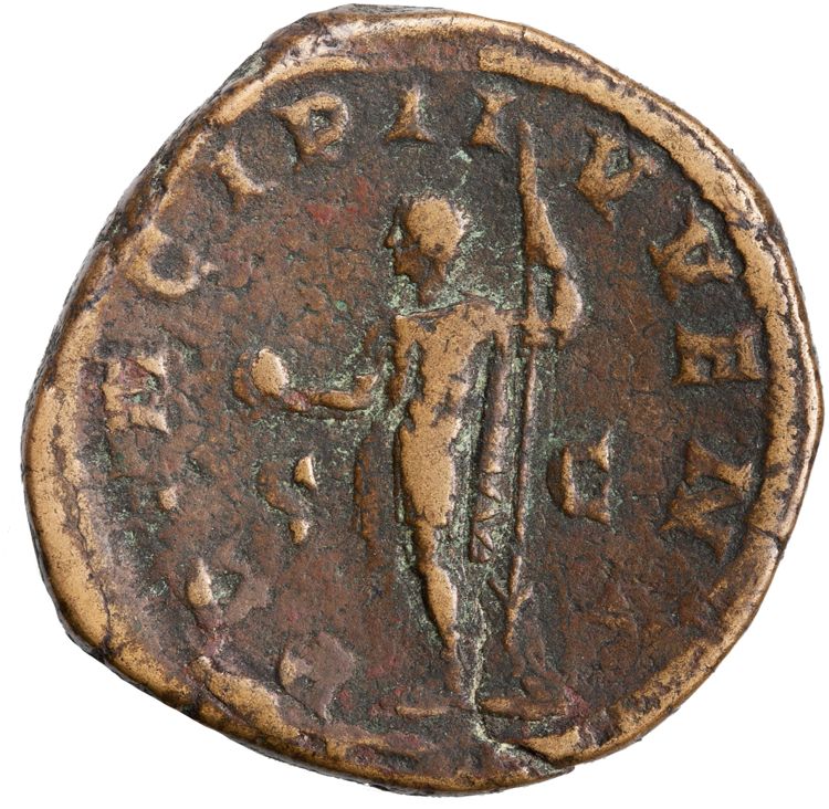 RIC IV Philip I 256A, реверс, American Numismatic Society (ans)