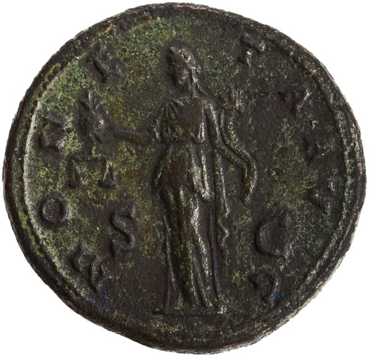 RIC III Antoninus Pius 611, реверс, American Numismatic Society (ans)