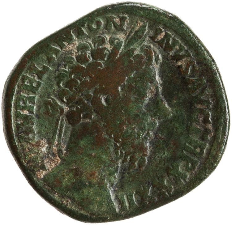 RIC III Marcus Aurelius 1227, аверс, American Numismatic Society (ans)