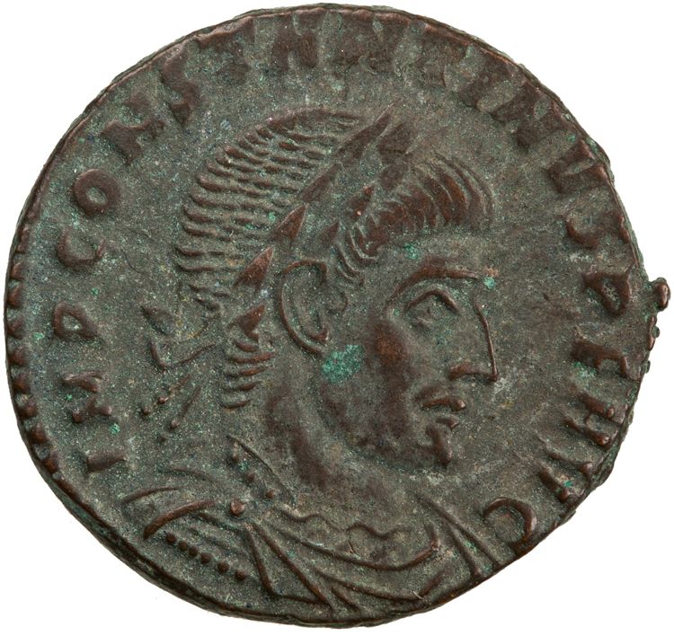 RIC VII Rome 136, аверс, American Numismatic Society (ans)