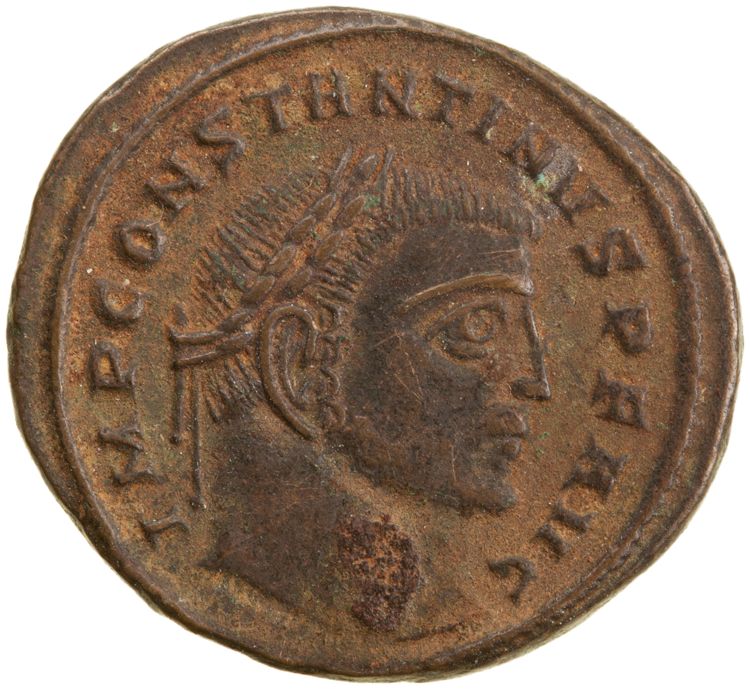 RIC VII Siscia 5, аверс, American Numismatic Society (ans)