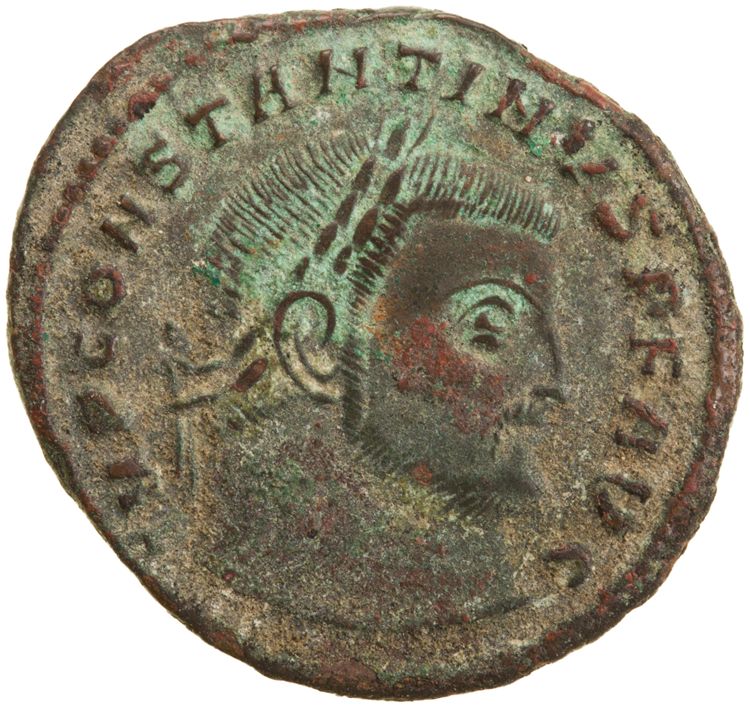 RIC VII Siscia 5, аверс, American Numismatic Society (ans)