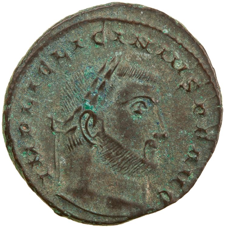 RIC VII Siscia 17, аверс, American Numismatic Society (ans)