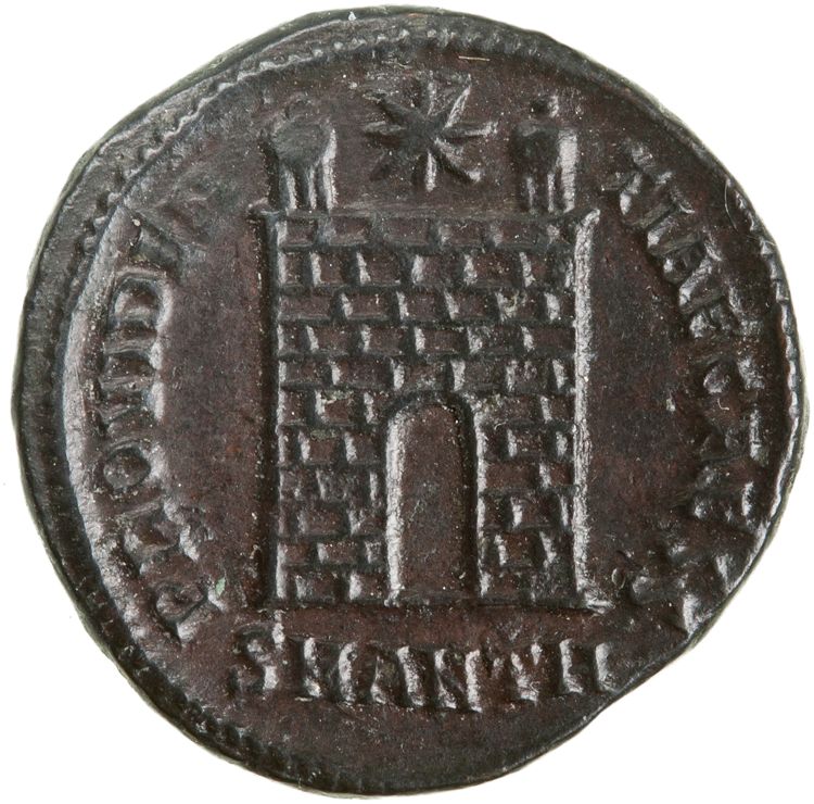 RIC VII Antioch 66, reverse, American Numismatic Society (ans)