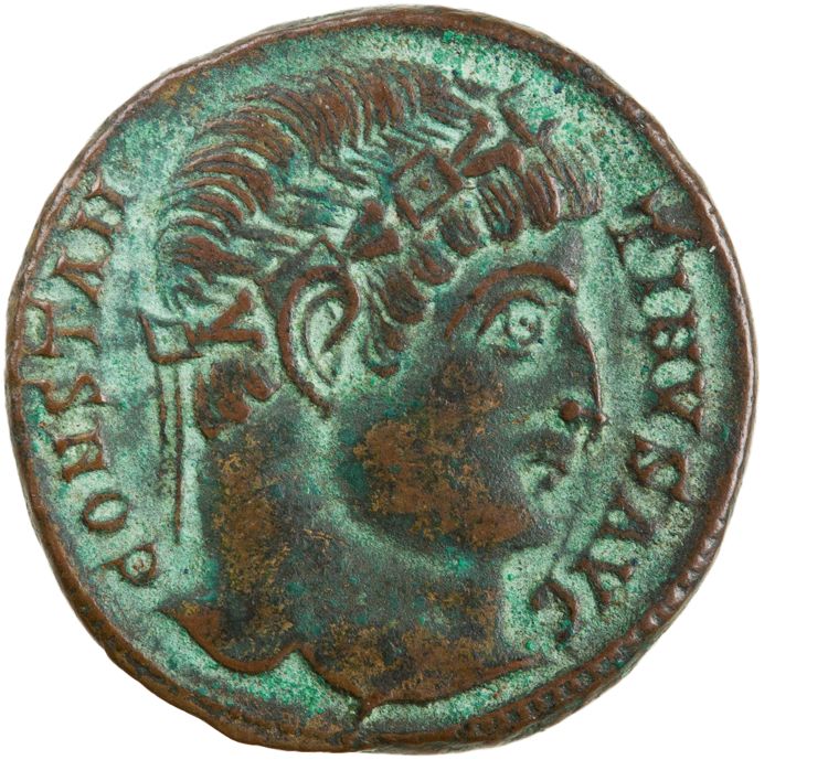 RIC VII Antioch 81, аверс, American Numismatic Society (ans)