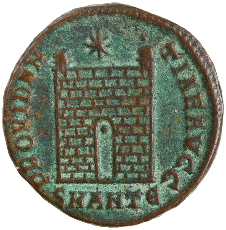 RIC VII Antioch 81, реверс, American Numismatic Society (ans)
