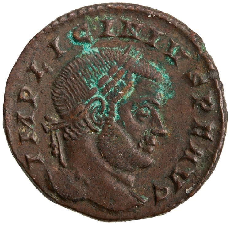 аверс RIC VII Ticinum 70
