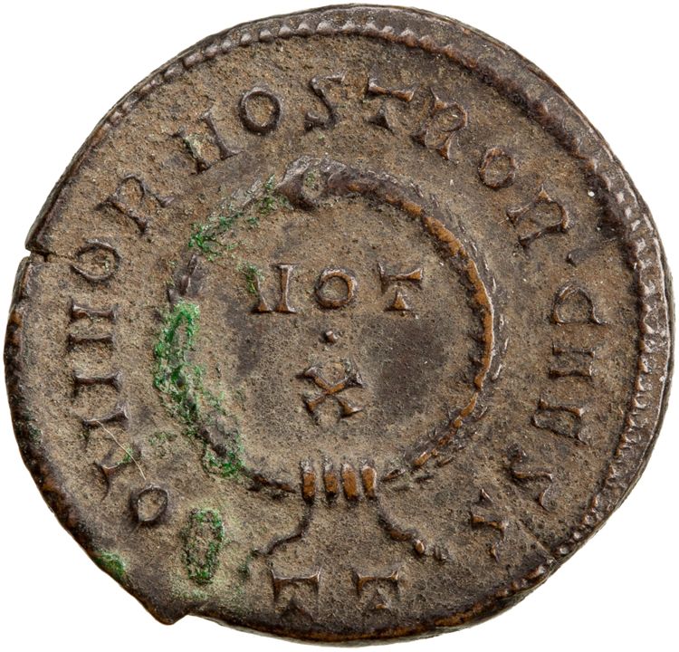 реверс RIC VII Ticinum 158