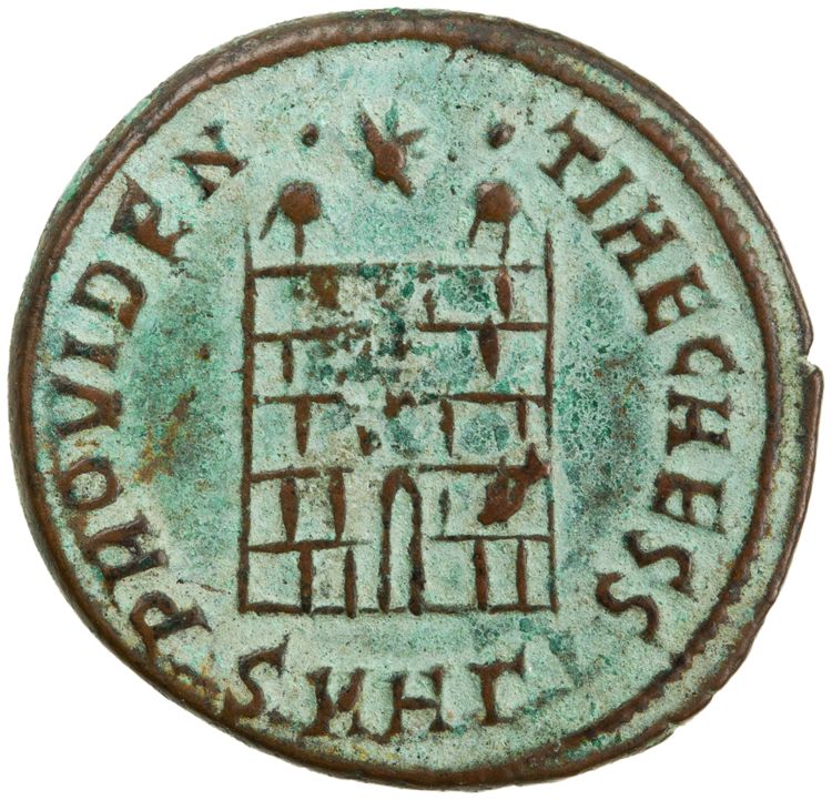 RIC VII Heraclea 78, реверс, American Numismatic Society (ans)