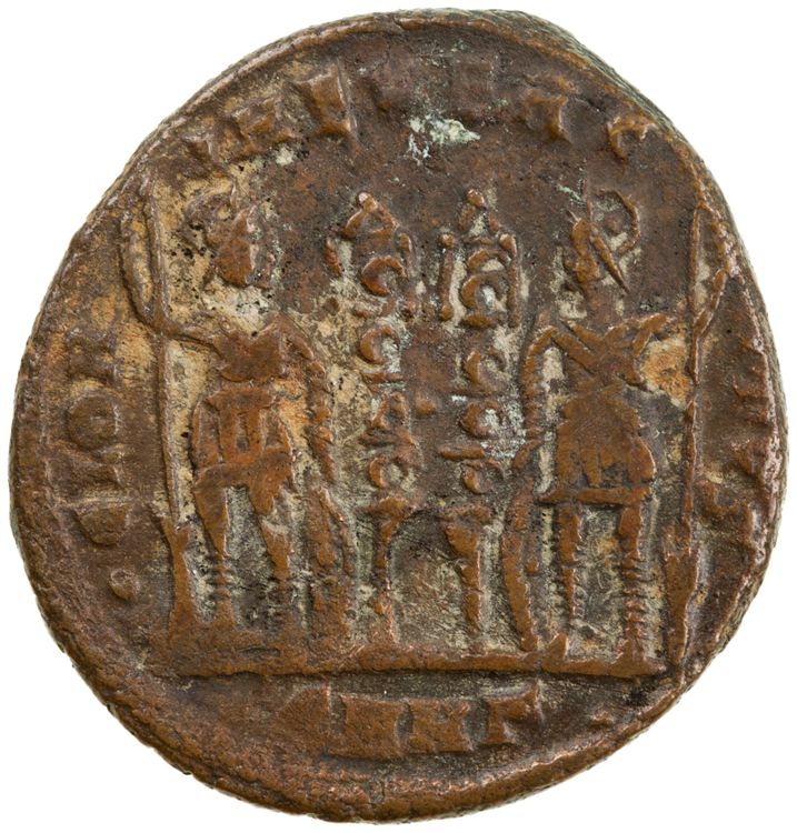 реверс RIC VII Heraclea 123