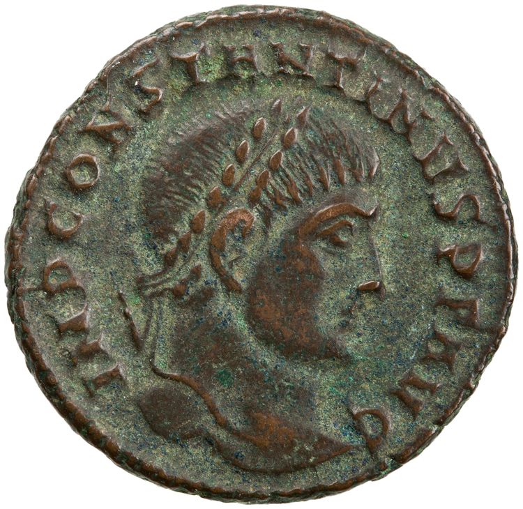 RIC VII Thessalonica 19, аверс, American Numismatic Society (ans)