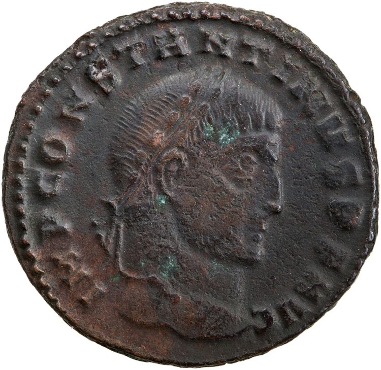 RIC VII Thessalonica 19, аверс, American Numismatic Society (ans)