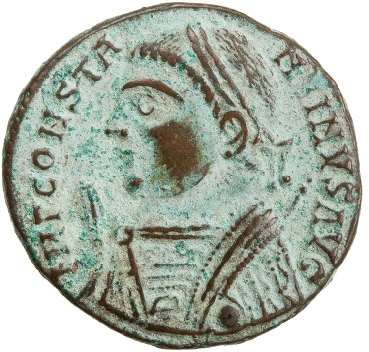 RIC VII Alexandria 22, аверс, American Numismatic Society (ans)