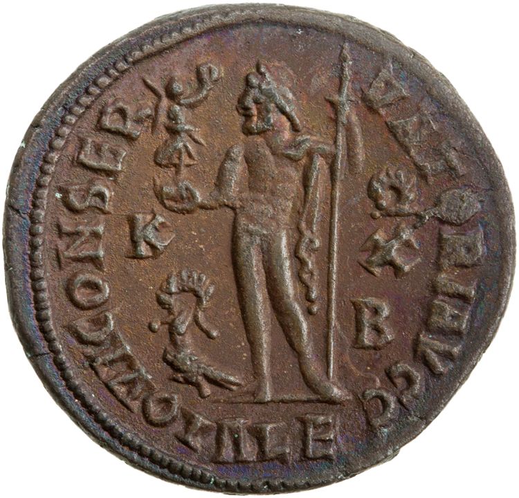 RIC VII Alexandria 18, реверс, American Numismatic Society (ans)
