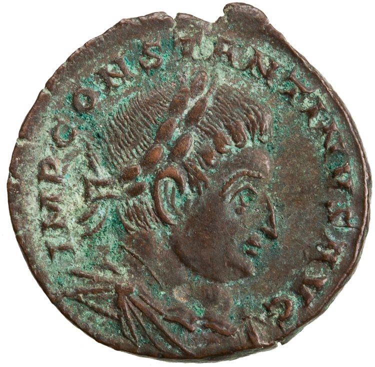 RIC VII Treveri 101, аверс, American Numismatic Society (ans)