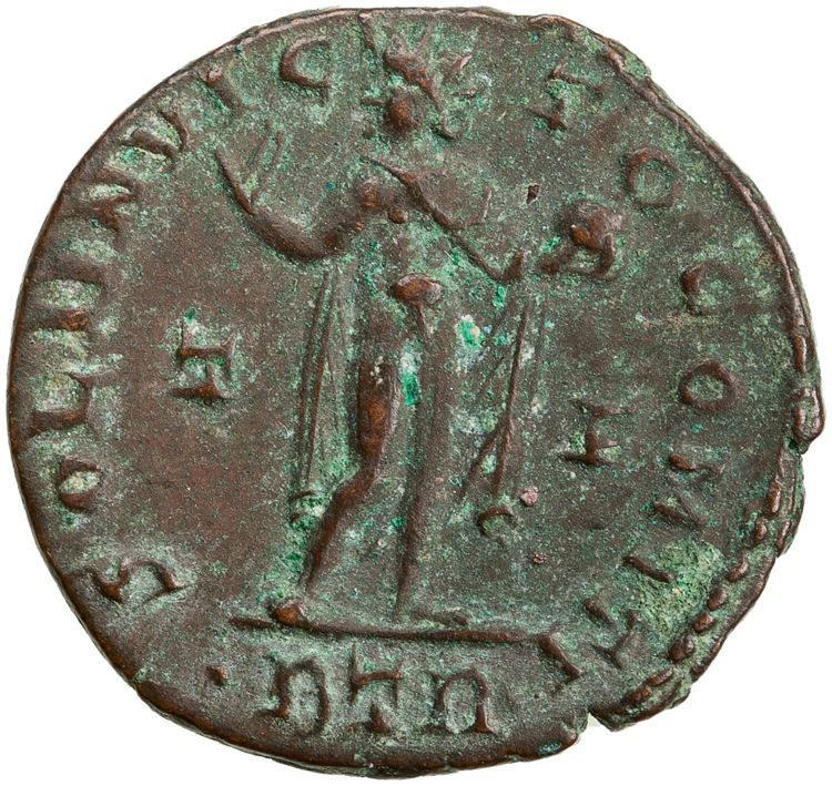 RIC VII Treveri 132, реверс, American Numismatic Society (ans)