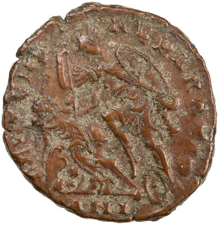 RIC VIII Antioch 187a, реверс, American Numismatic Society (ans)