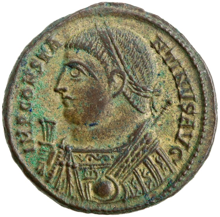 RIC VII Alexandria 22, аверс, American Numismatic Society (ans)