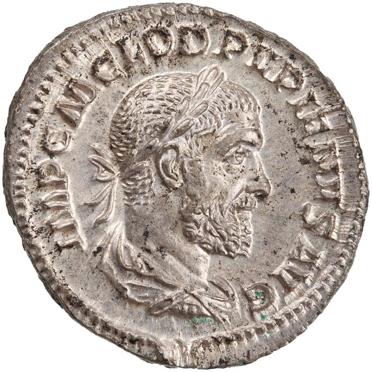 RIC IV Pupienus 3, аверс, American Numismatic Society (ans)