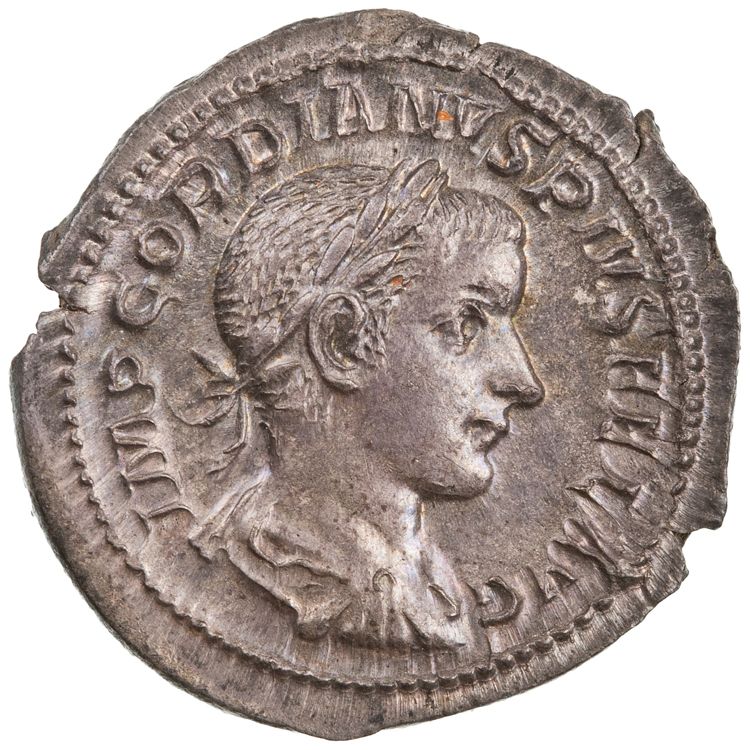 RIC IV Gordian III 81, obverse, American Numismatic Society (ans)