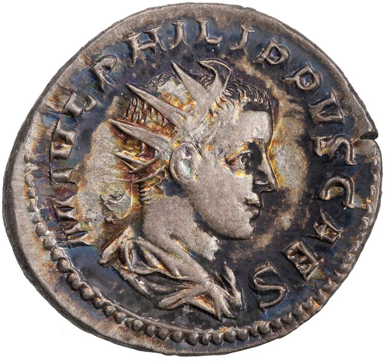 obverse RIC IV Philip I 216C