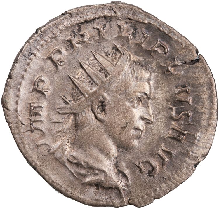RIC IV Philip I 224, аверс, American Numismatic Society (ans)