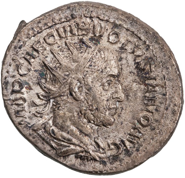 obverse RIC IV Volusian 167