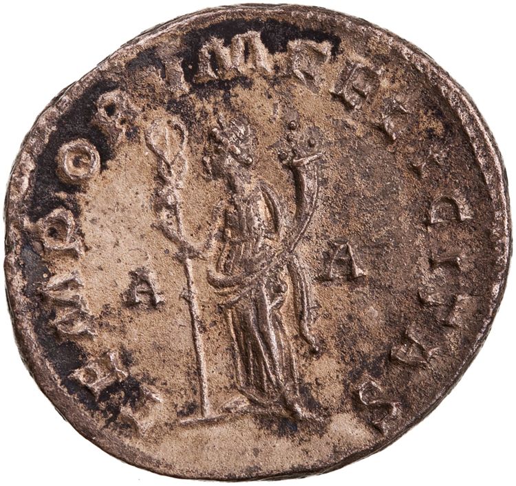 реверс RIC V Tacitus 65