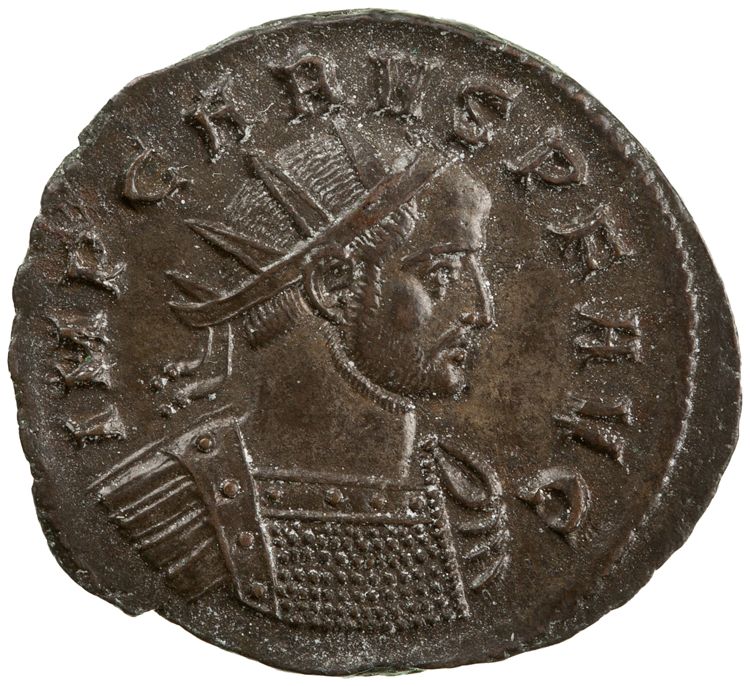 obverse RIC V Carus 75