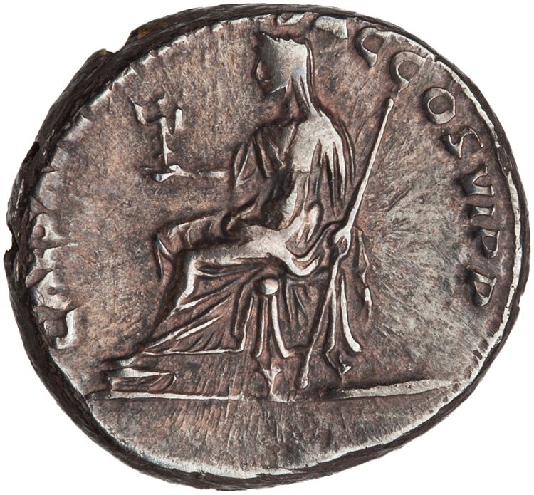 RIC II Trajan 730 (denarius), реверс, American Numismatic Society (ans)