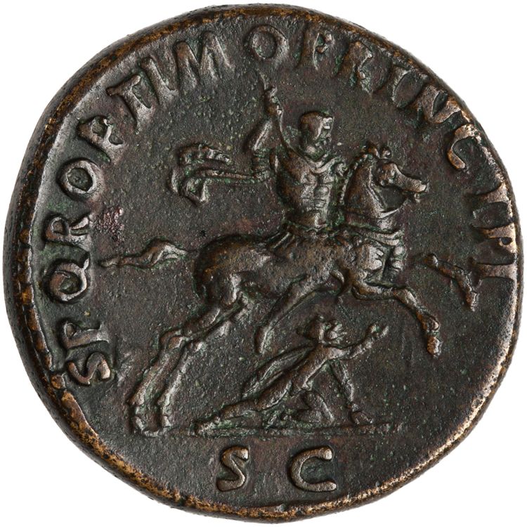 RIC II Trajan 545, реверс, American Numismatic Society (ans)