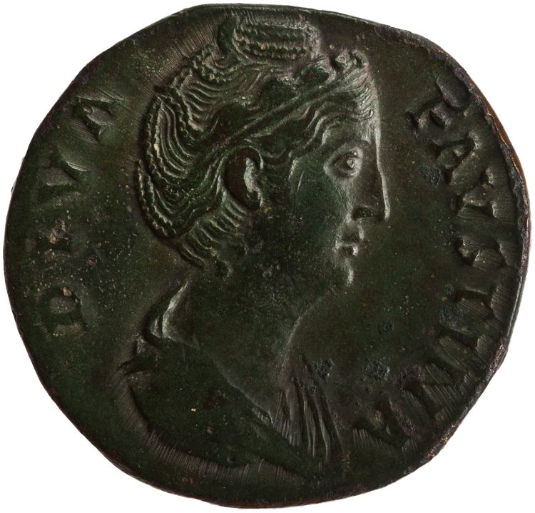 RIC III Antoninus Pius 1117, аверс, American Numismatic Society (ans)