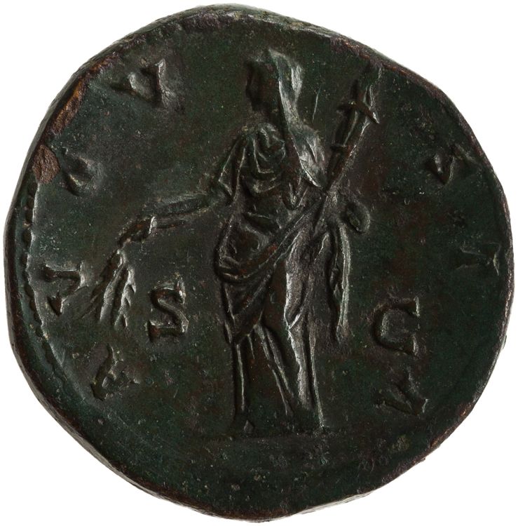 RIC III Antoninus Pius 1117, реверс, American Numismatic Society (ans)